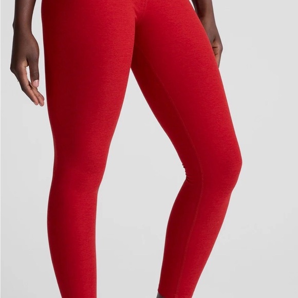Beyond Yoga Vibrant Red Leggings - Picture 2 of 8